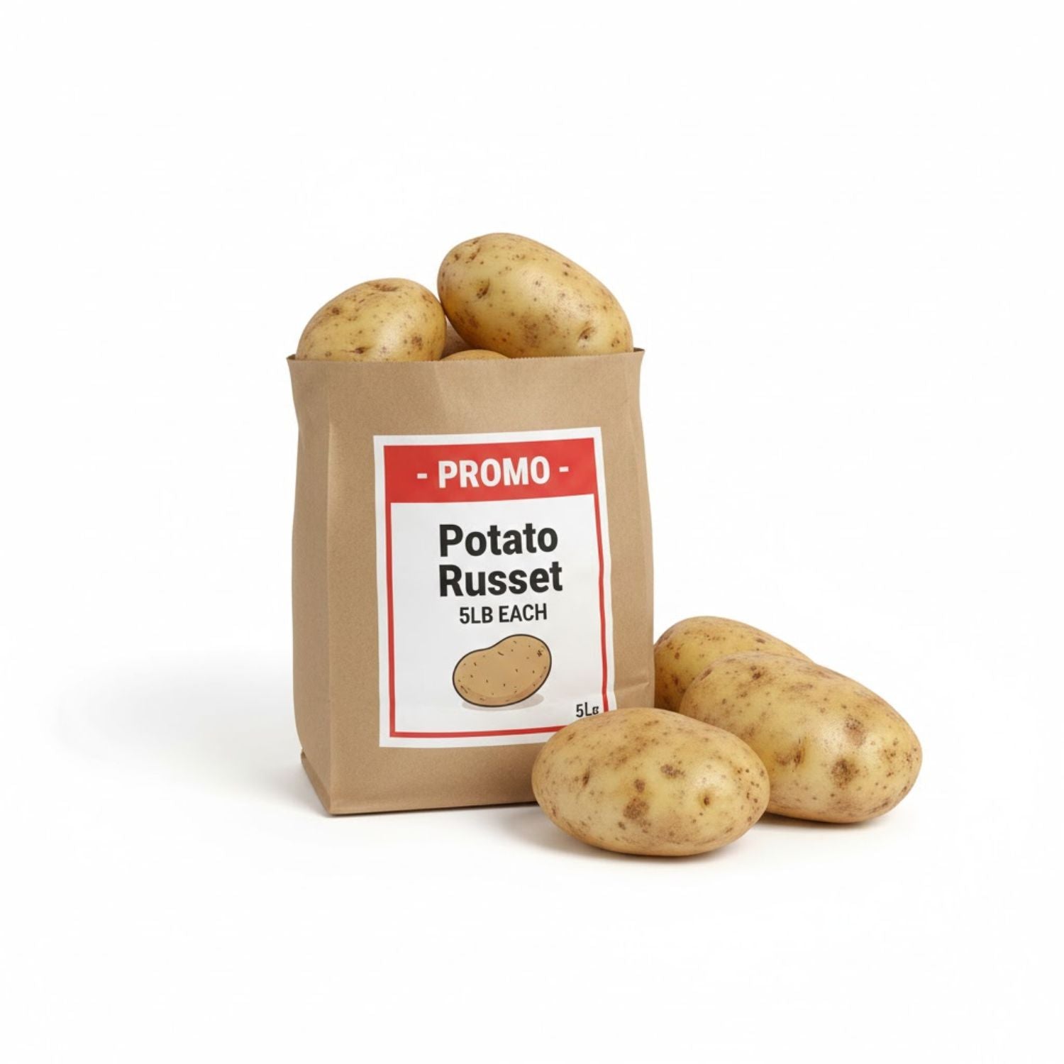 PROMO - Potato Russet 5LB EACH