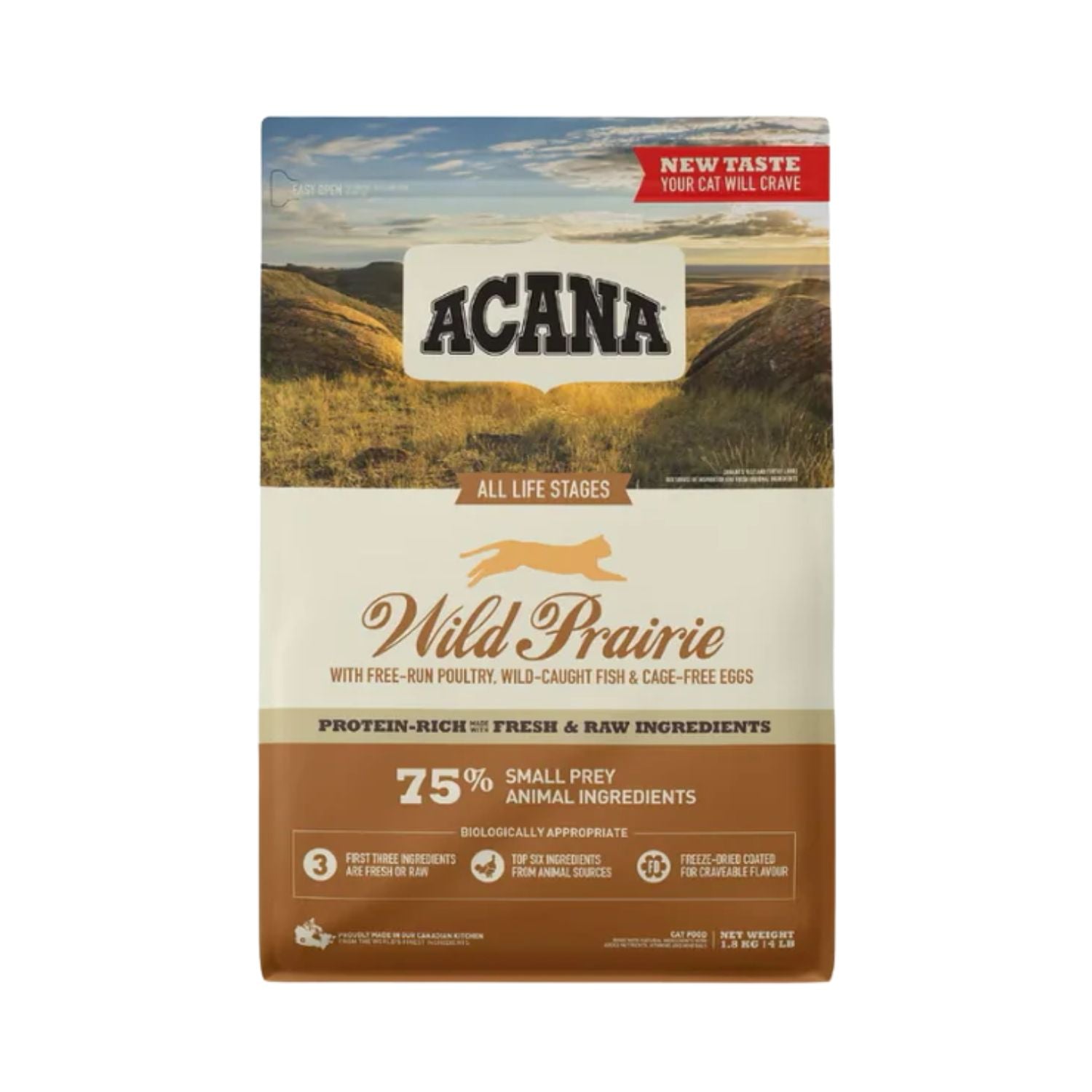 ACANA Cat Highest Protein Wild Prairie 1.8 kg