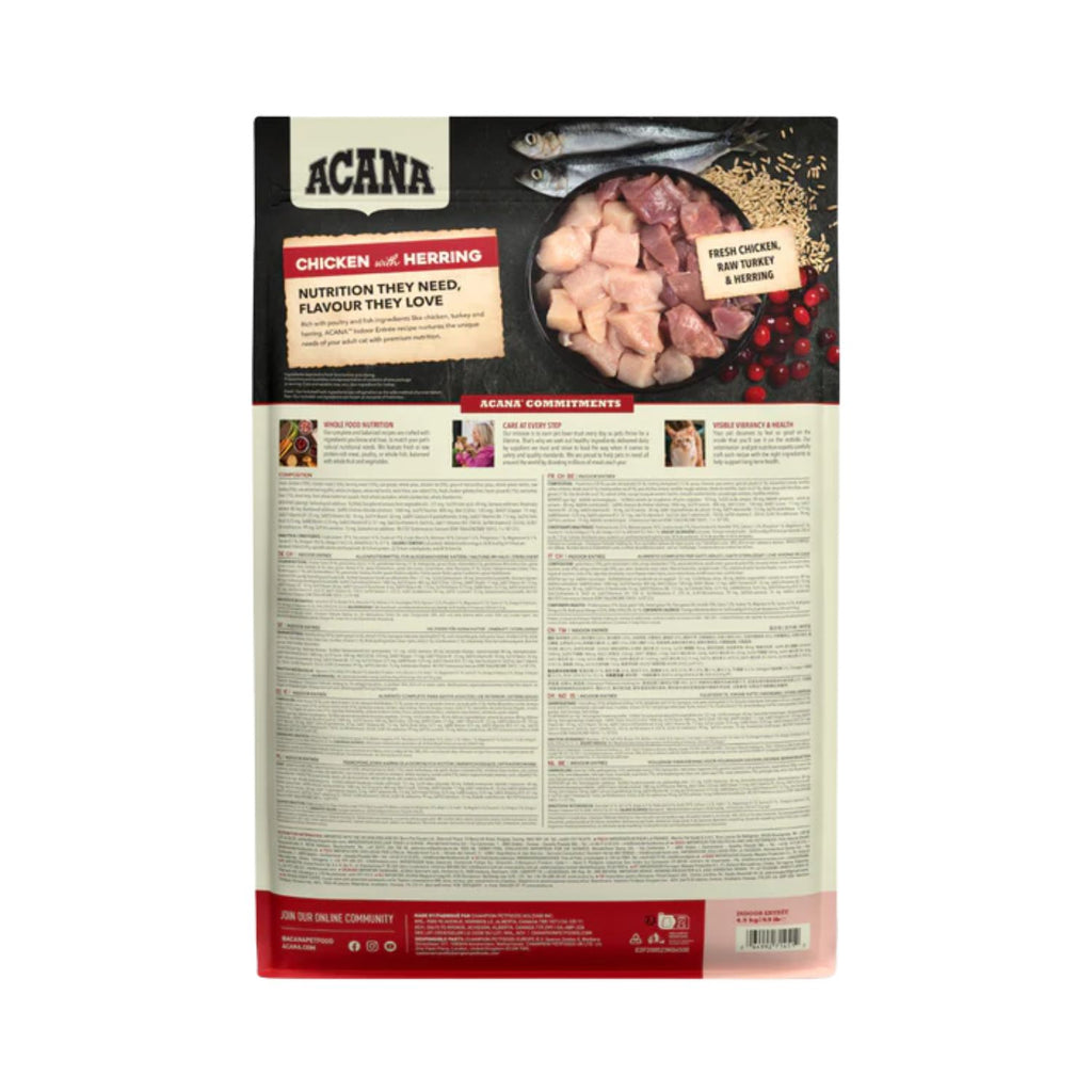 ACANA Cat Indoor Entree 4.5 kg