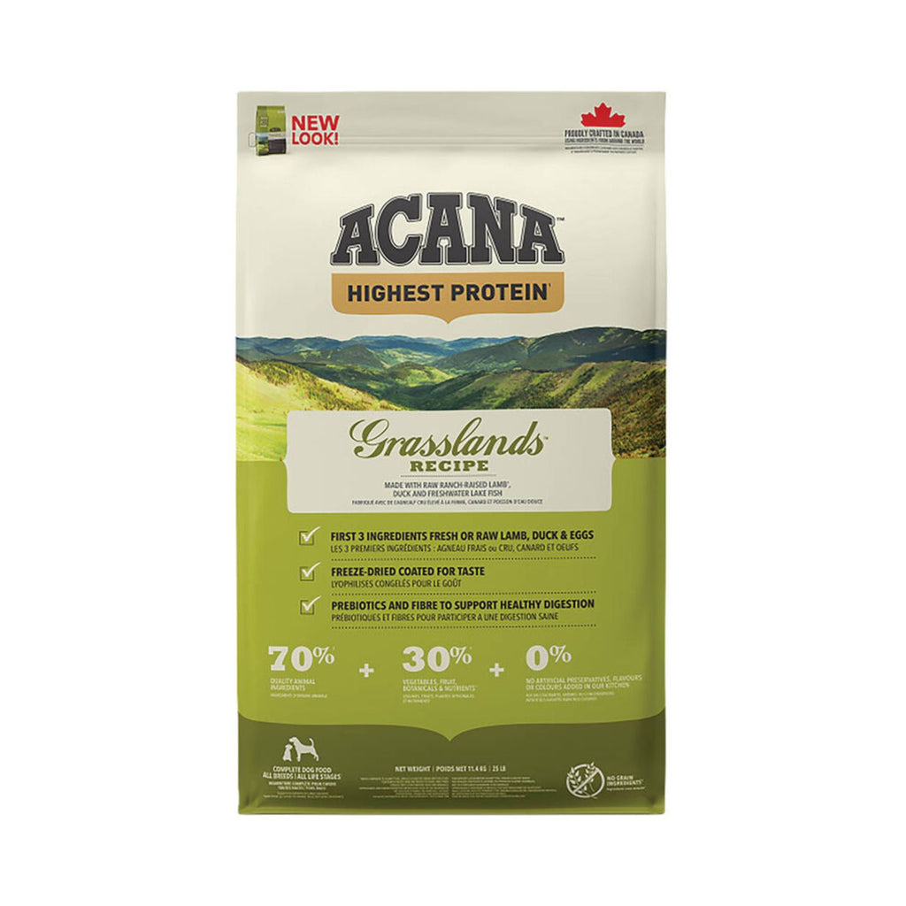 ACANA Dog Highest Protein Grasslands 11.4 kg