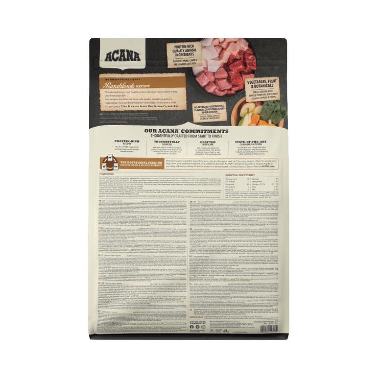 ACANA Dog Highest Protein Ranchlands 2 kg