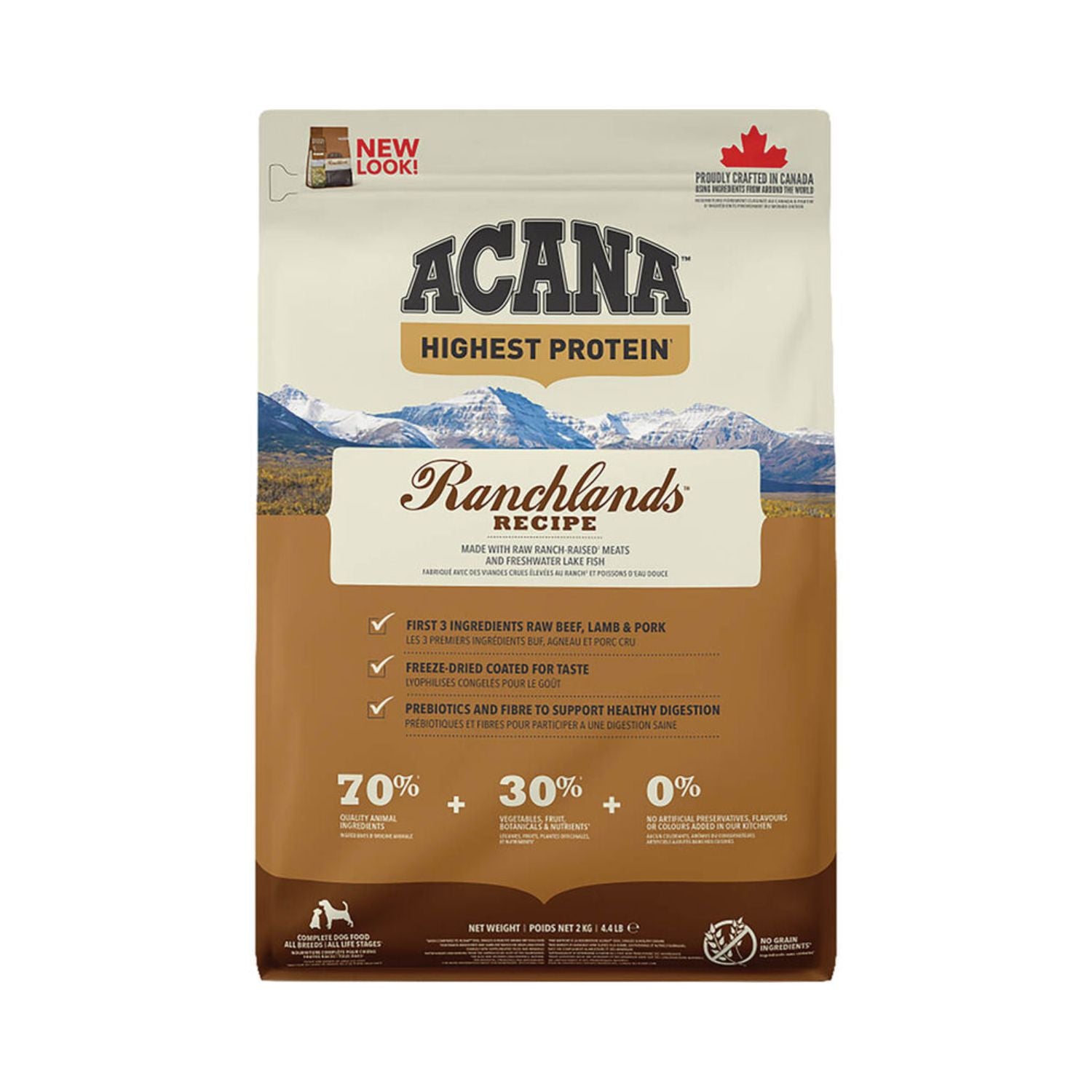 ACANA Dog Highest Protein Ranchlands 2 kg