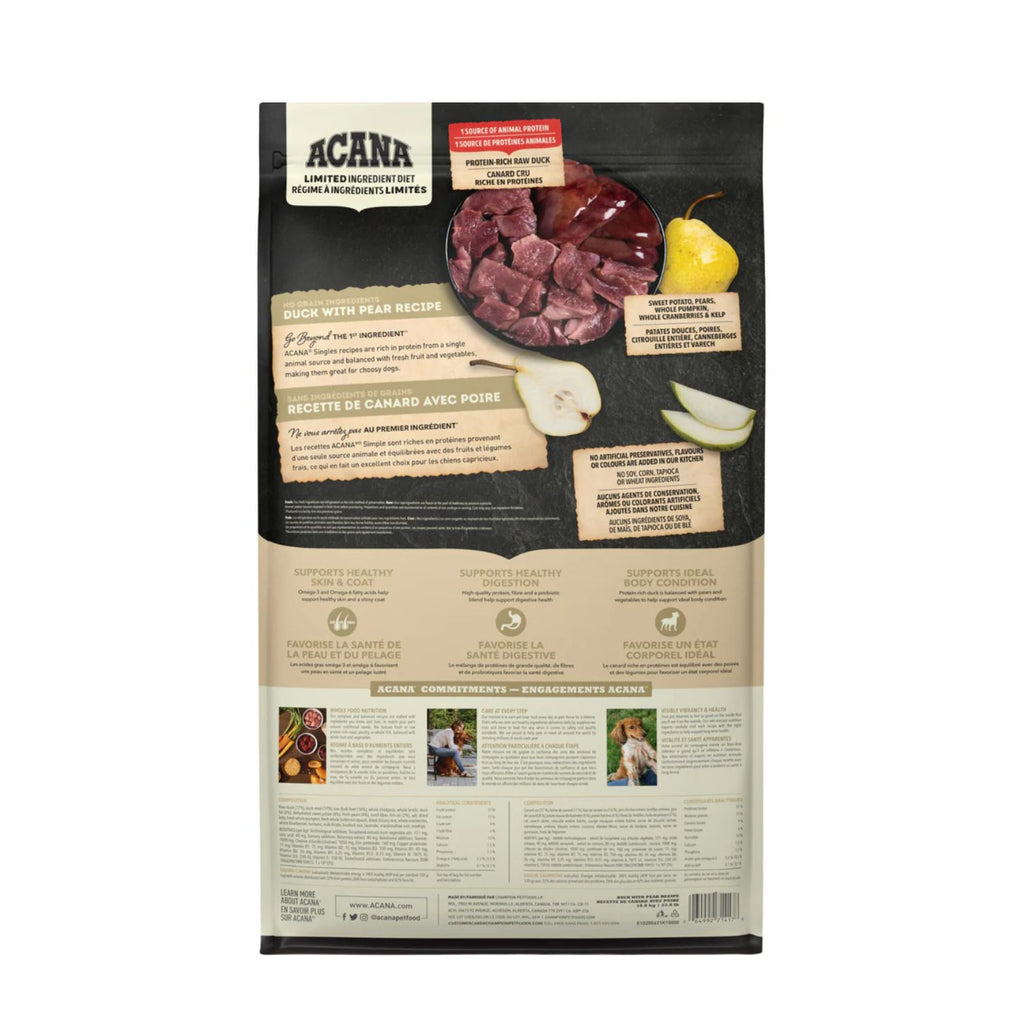 ACANA Dog Singles Duck with Pear 1.8 kg
