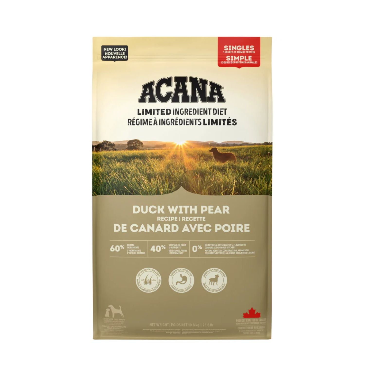 ACANA Dog Singles Duck with Pear 10.8 kg