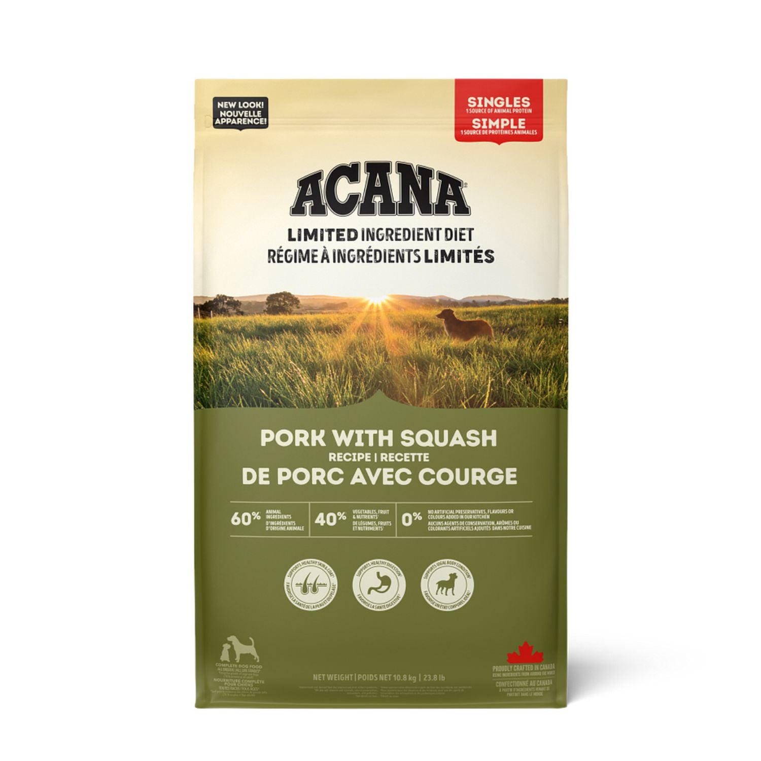 ACANA Dog Singles Pork with Squash 10.8 kg