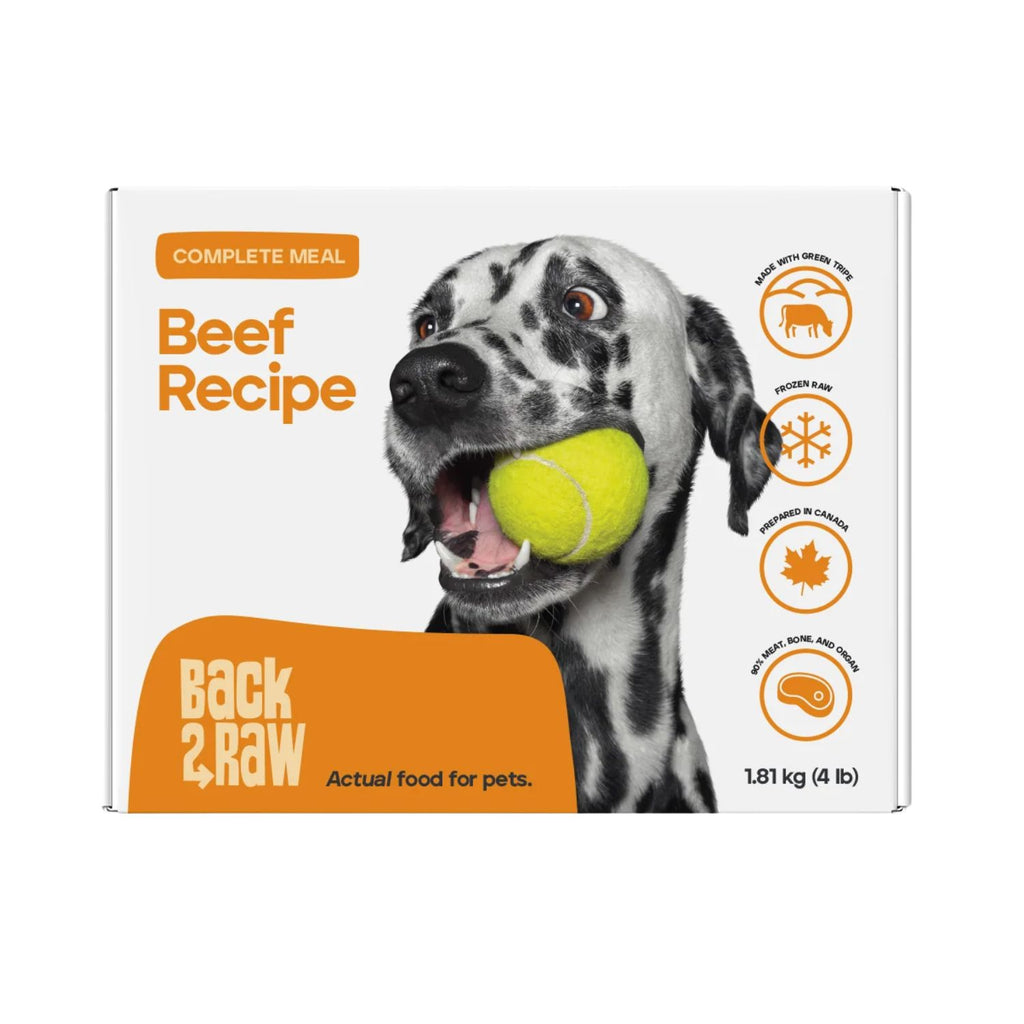 Back2Raw Dog Complete Beef 3 x 4/1lb