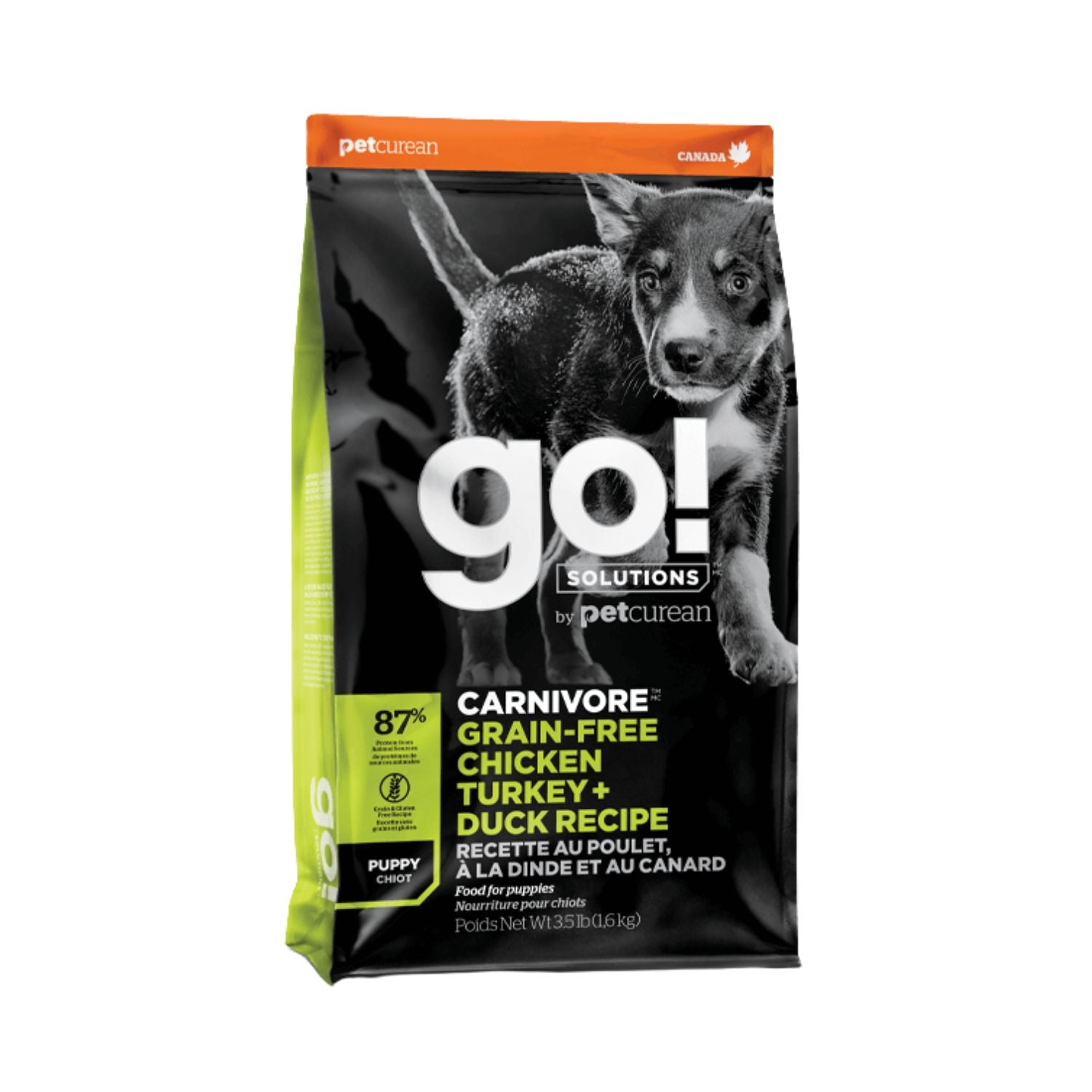 GO! Carnivore GF Chicken Turkey Duck Puppy 3.5LB
