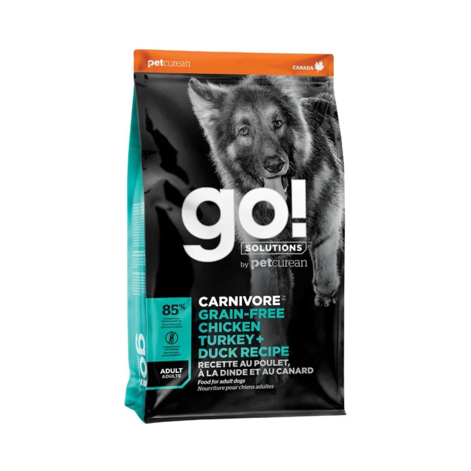 GO! Carnivore GF Chicken Turkey & Duck Adult 22LB