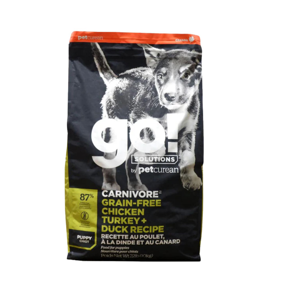 GO! Carnivore GF Chicken Turkey & Duck Puppy 22LB