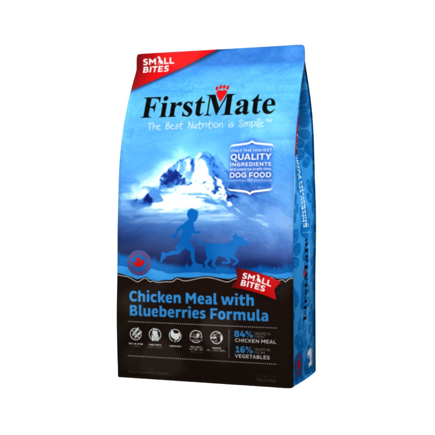 FirstMate Dog LID GF Chicken with Blueberries 5 lb