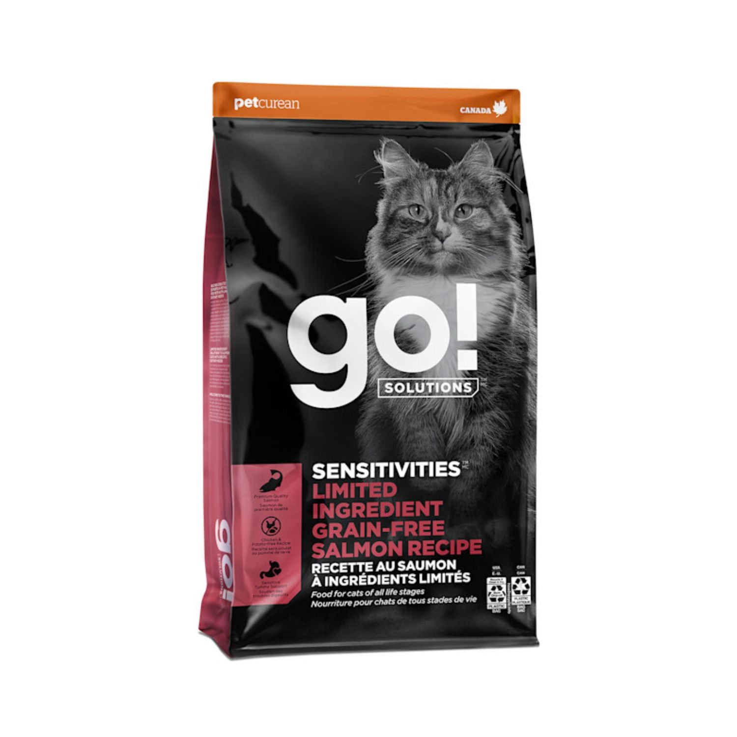 GO! Sensitivities LID GF Salmon 3.5LB | Cat