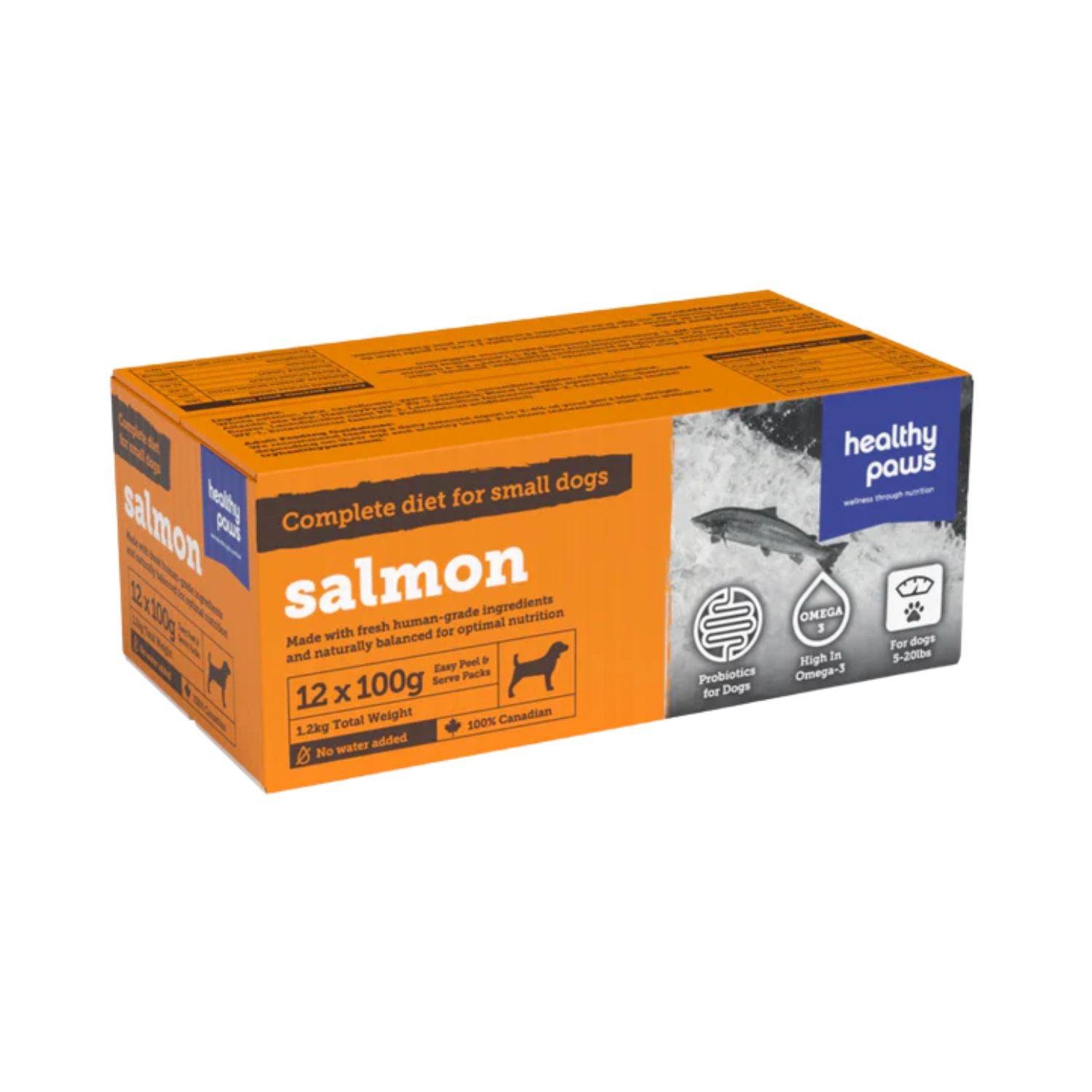 Healthy Paws Dog  Salmon 1.2KG