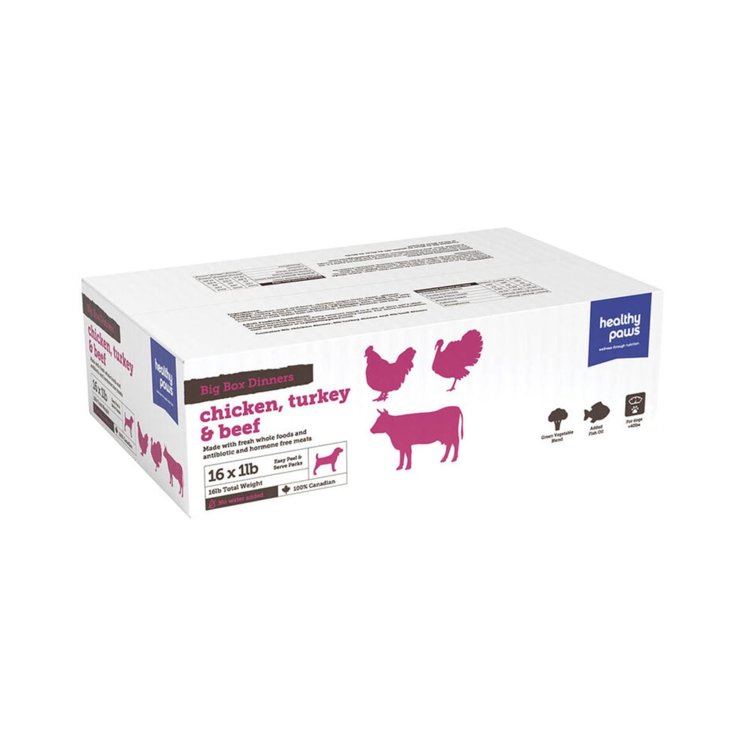 Healthy Paws Dog Variety Pack 16LB
