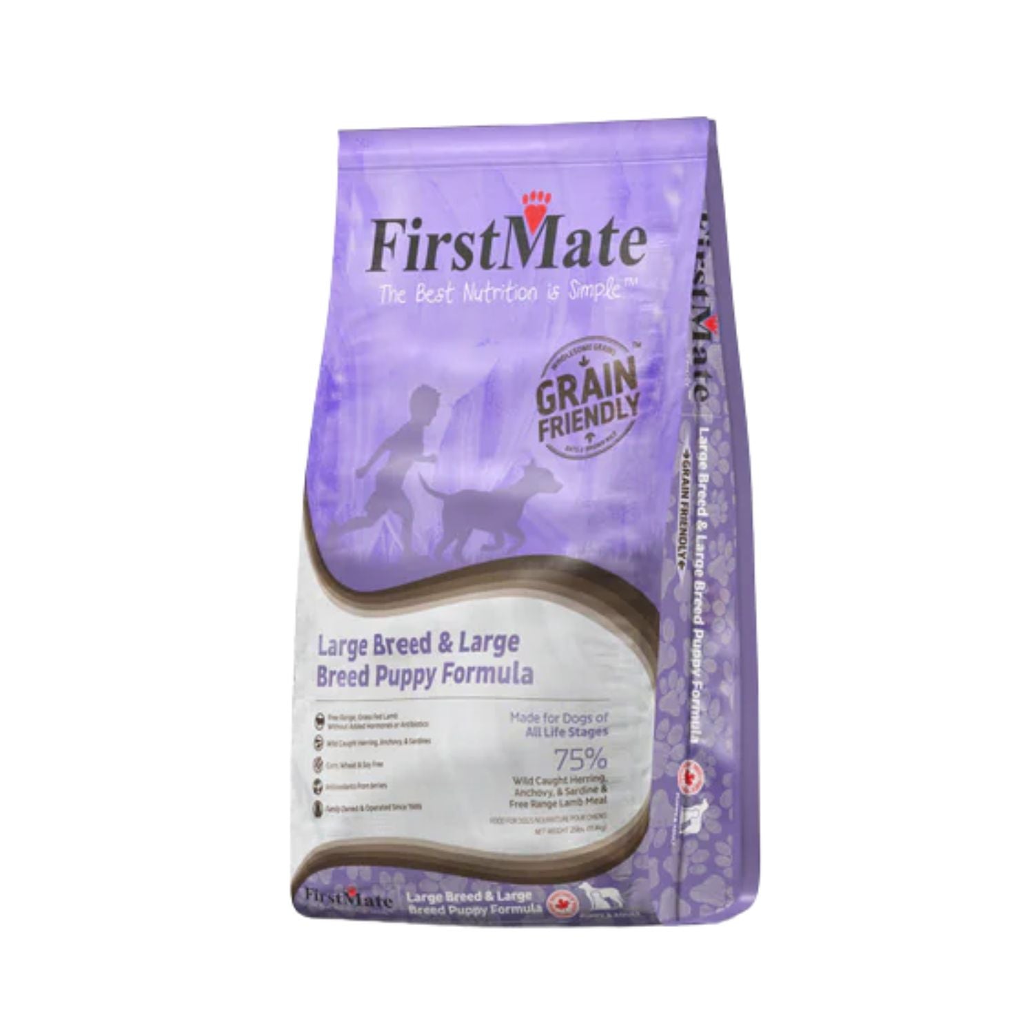 FirstMate Dog GFriendly Large Breed Puppy + Adult 25 lb