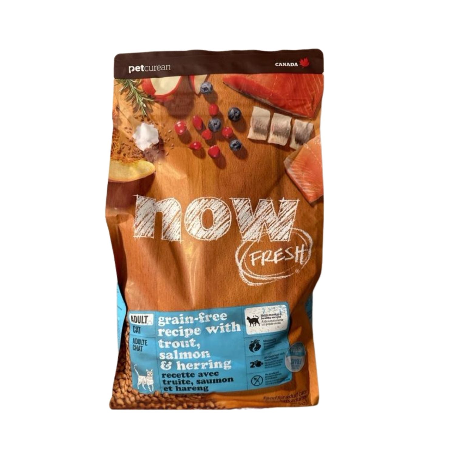 NOW Trout Salmon & Herring Adult 3LB | Cat