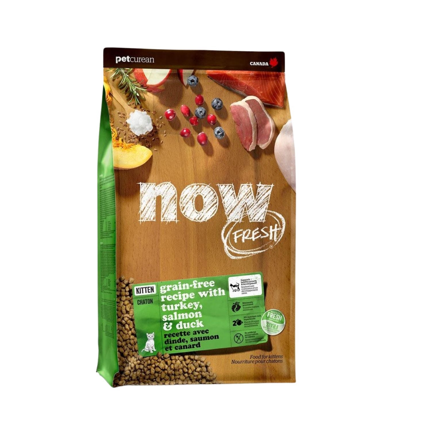 NOW Turkey Salmon & Duck 3LB  | Kitten