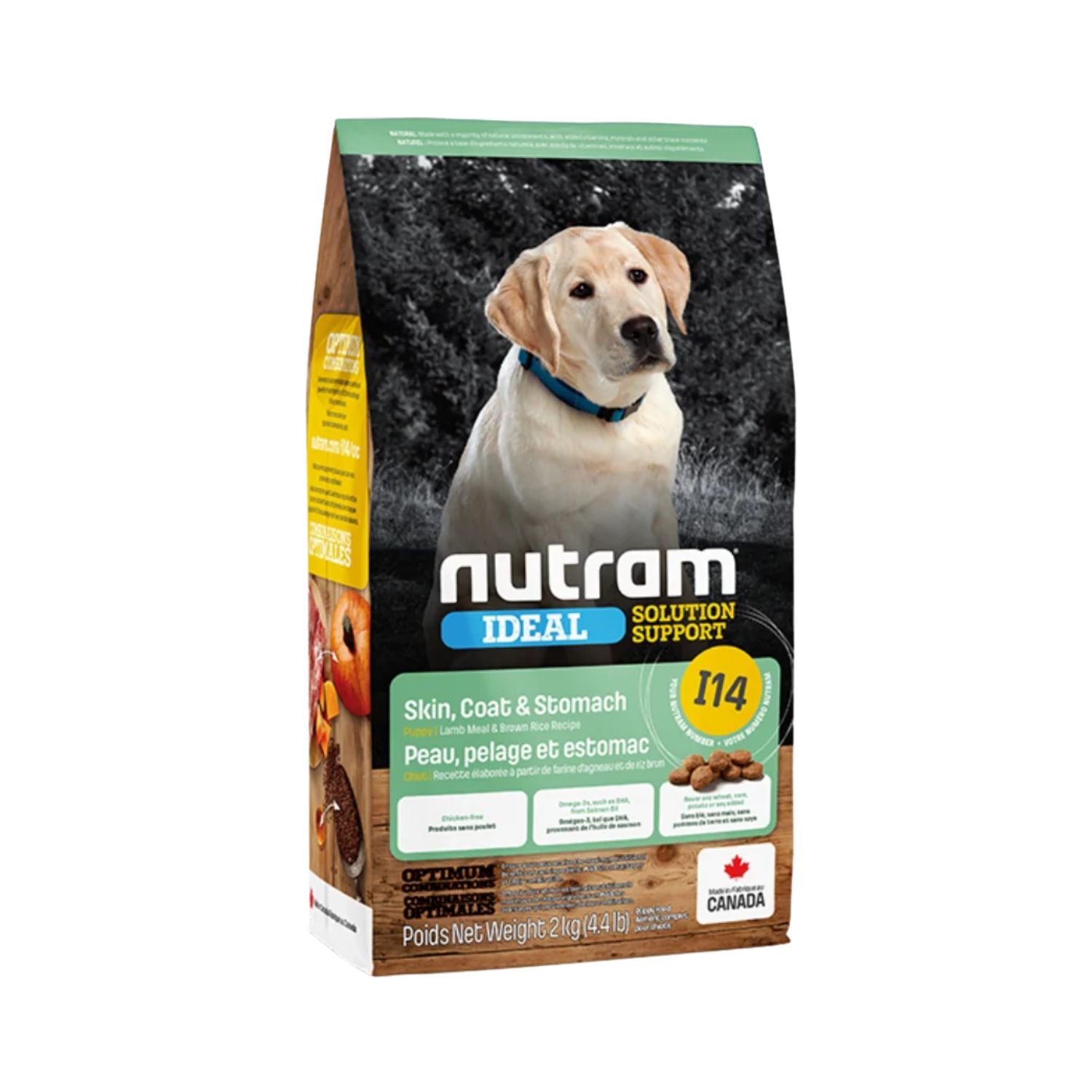 Nutram 3.0 Ideal Dog I14 Skin Coat & Stomach Puppy 2 kg