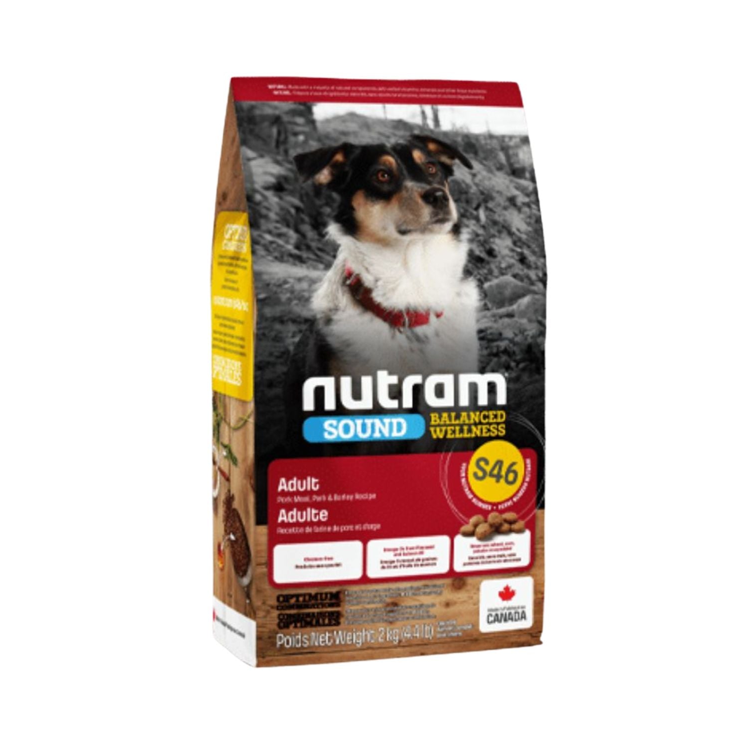 Nutram 3.0 Sound Dog S46 Adult Pork 2 kg