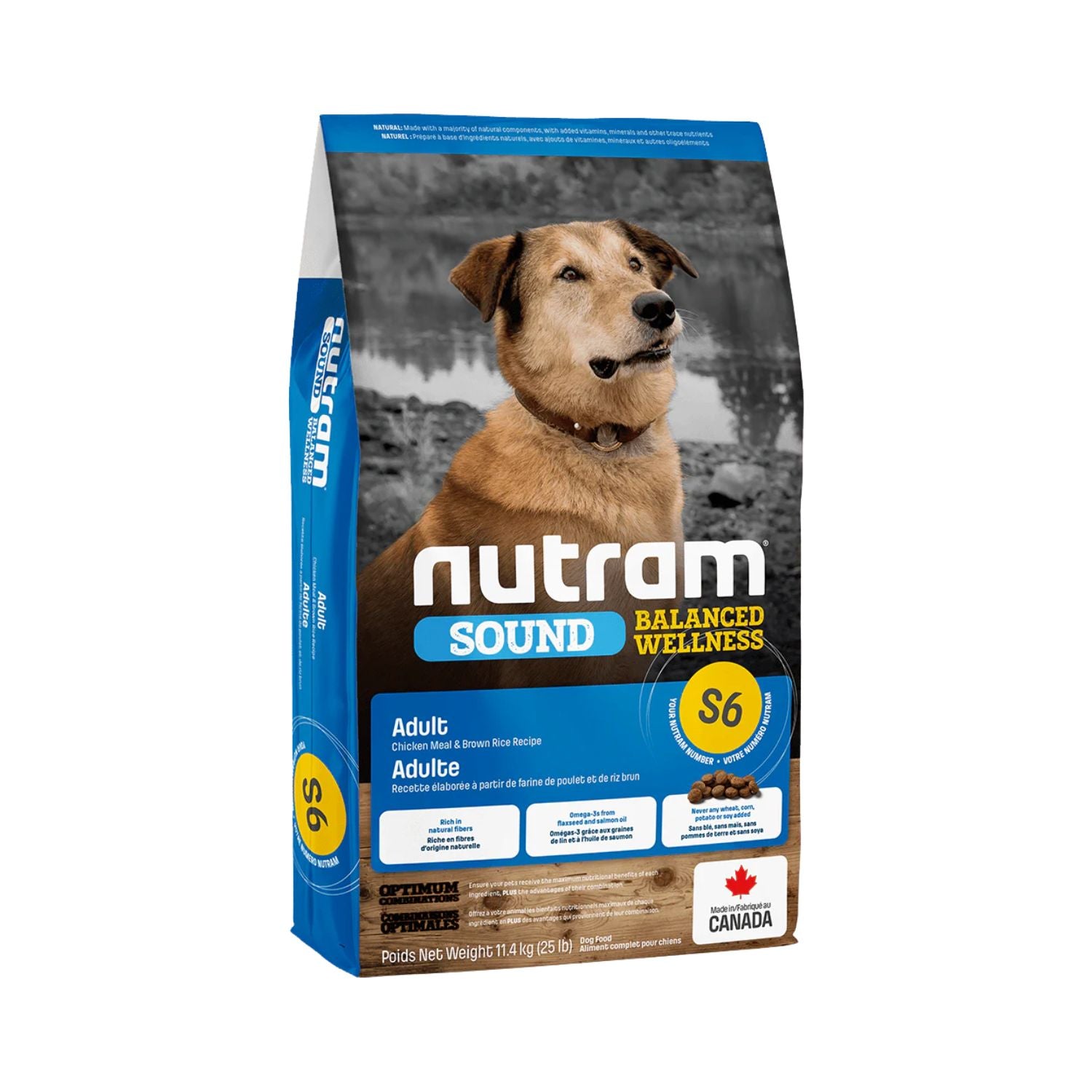Nutram 3.0 Sound Dog S6 Adult 11.4 kg