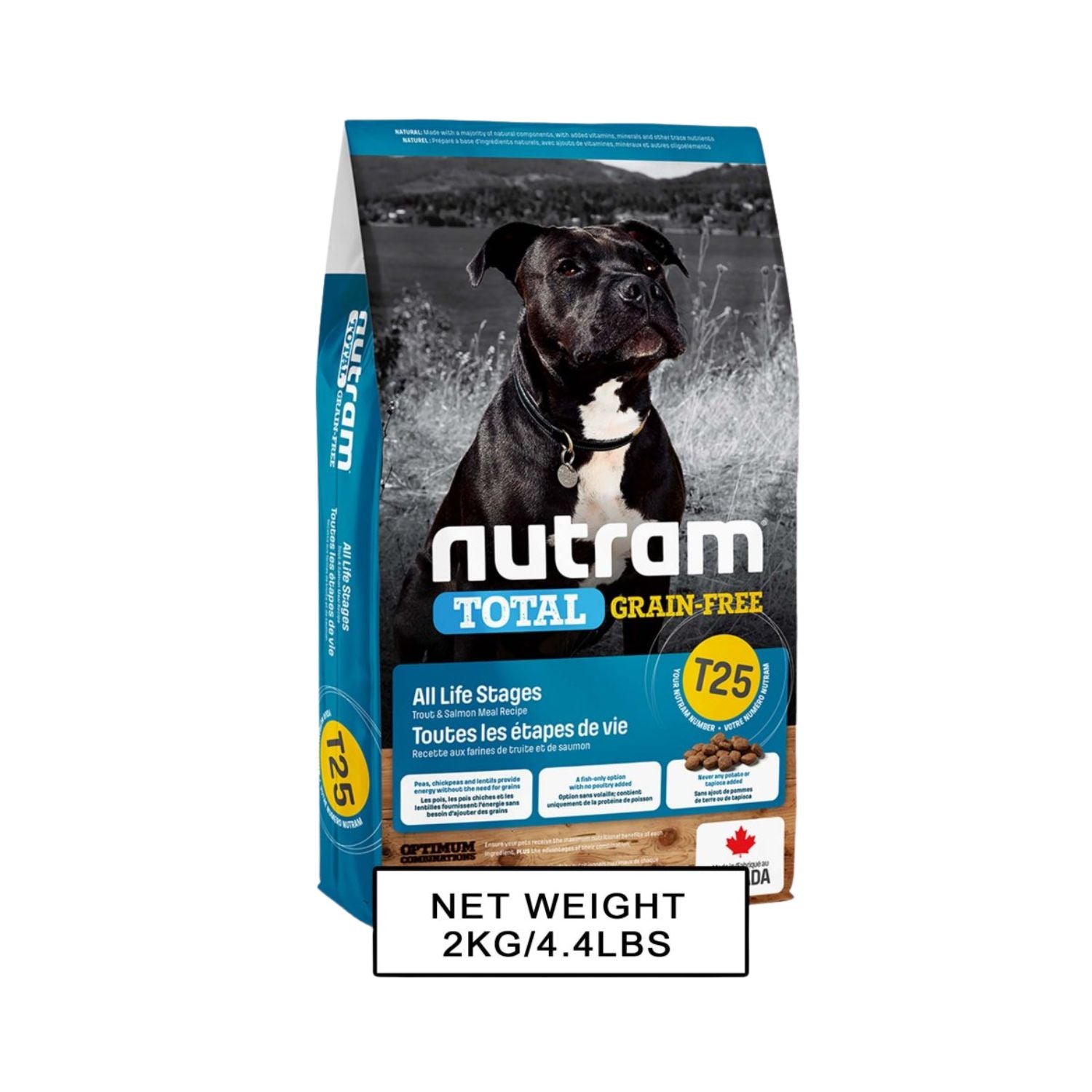 Nutram 3.0 Total GF Dog T25 Trout & Salmon 2 kg