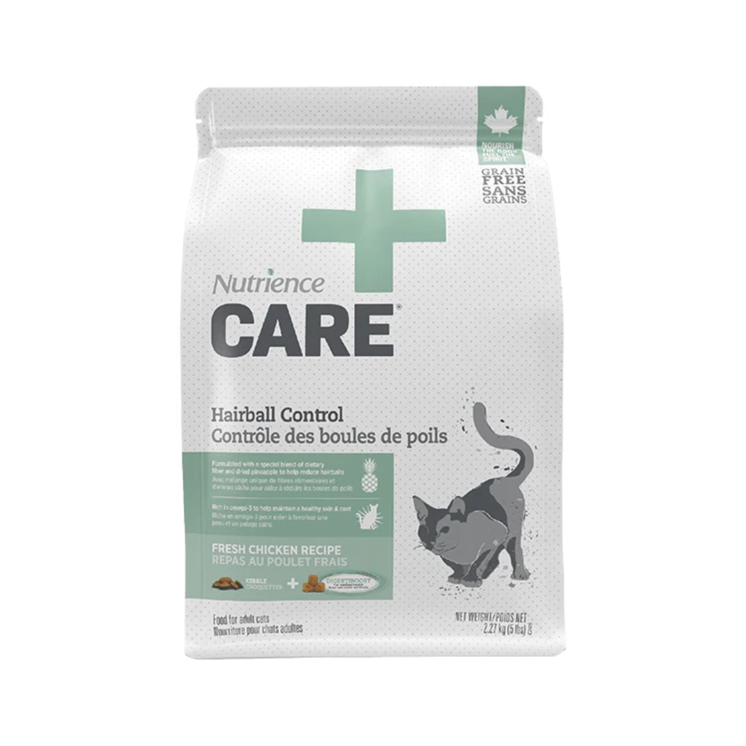 Nutrience Care Hairball Control for Cats - 2.27 kg
