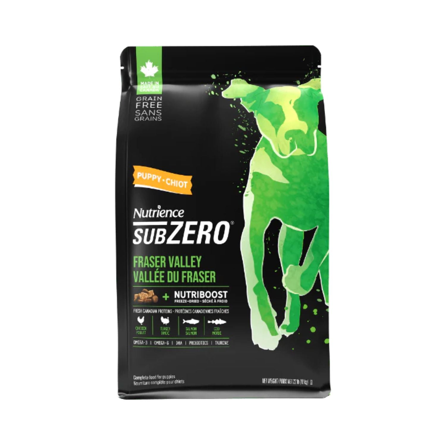 Nutrience Grain Free Subzero Healthy Puppy - Fraser Valley - 10 kg