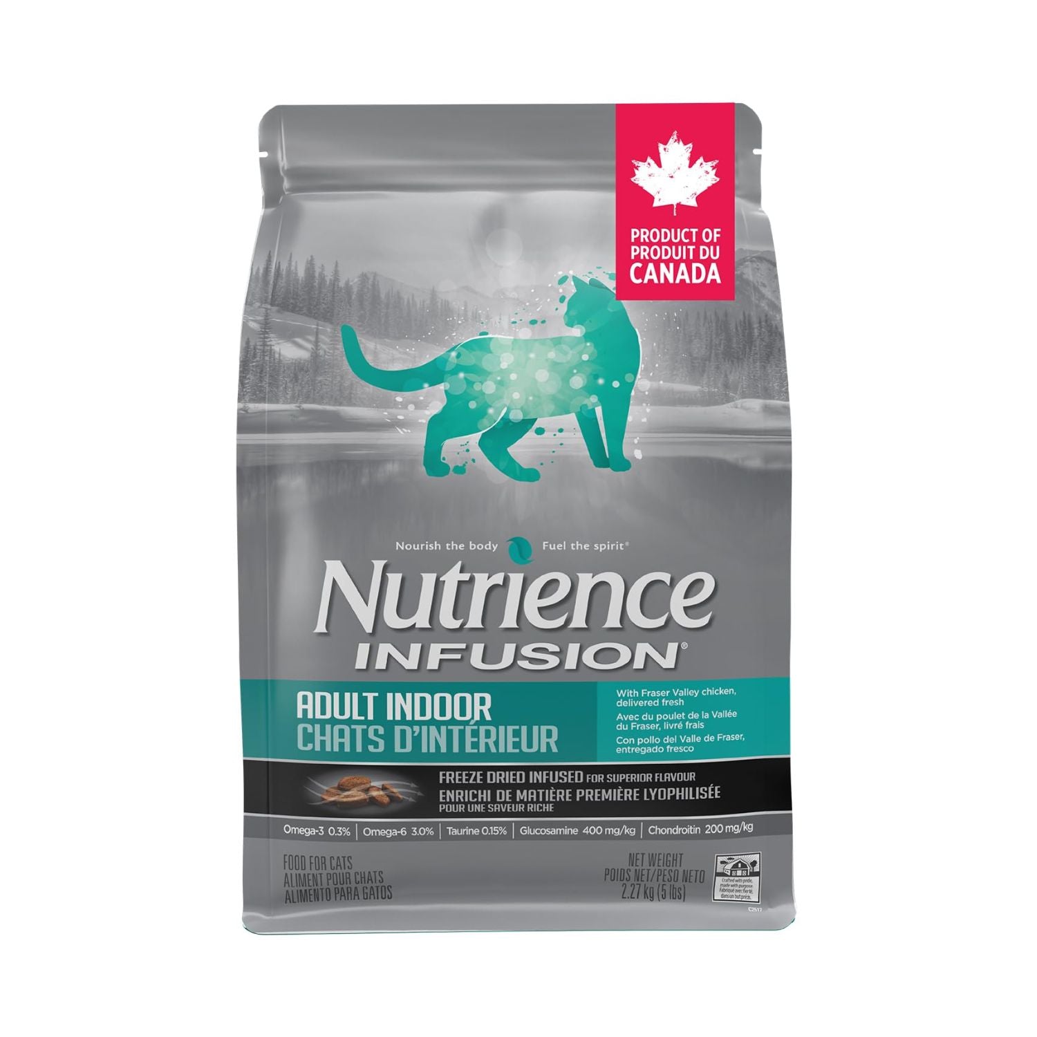 Nutrience Infusion Adult Indoor - Chicken - 2.27 kg