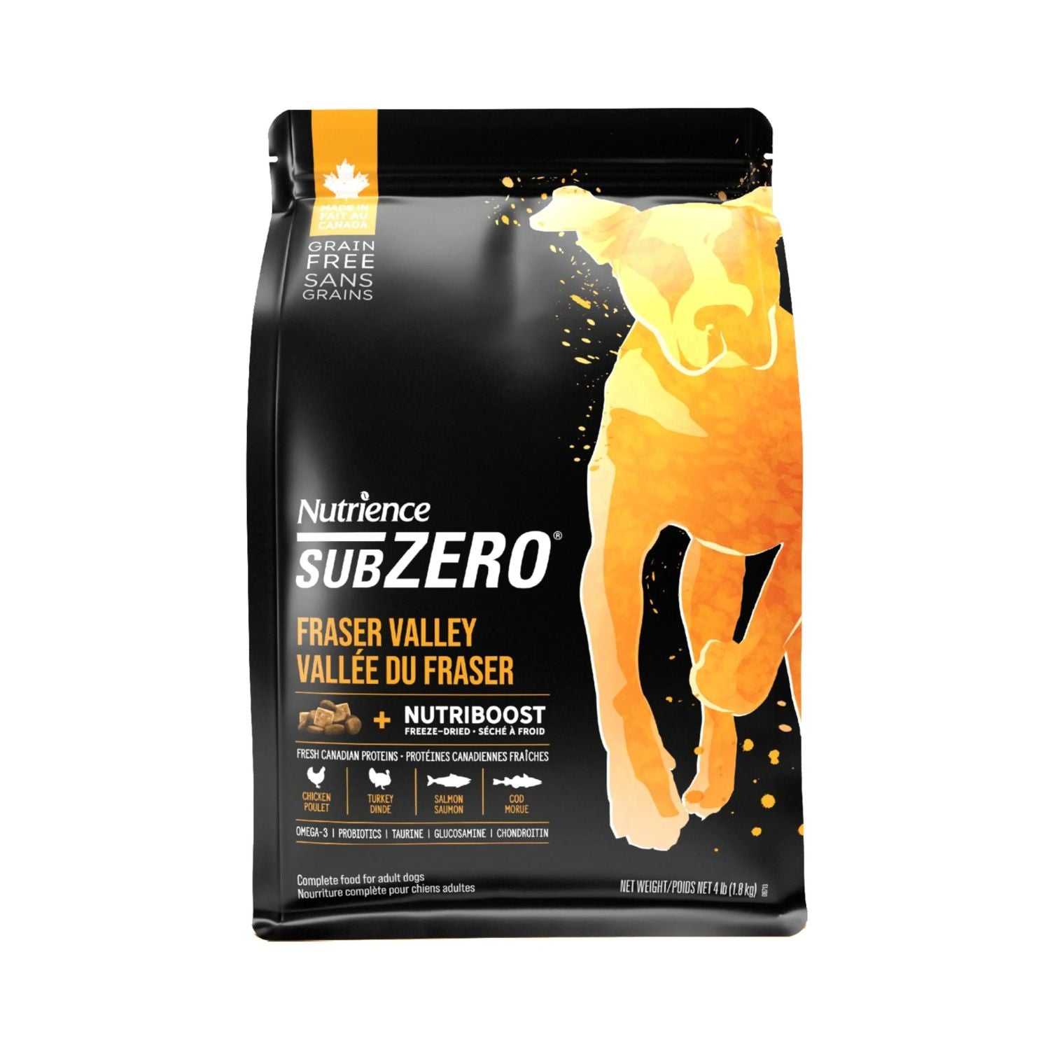 Nutrience SubZero Dog Food - Fraser Valley - 1.8 kg