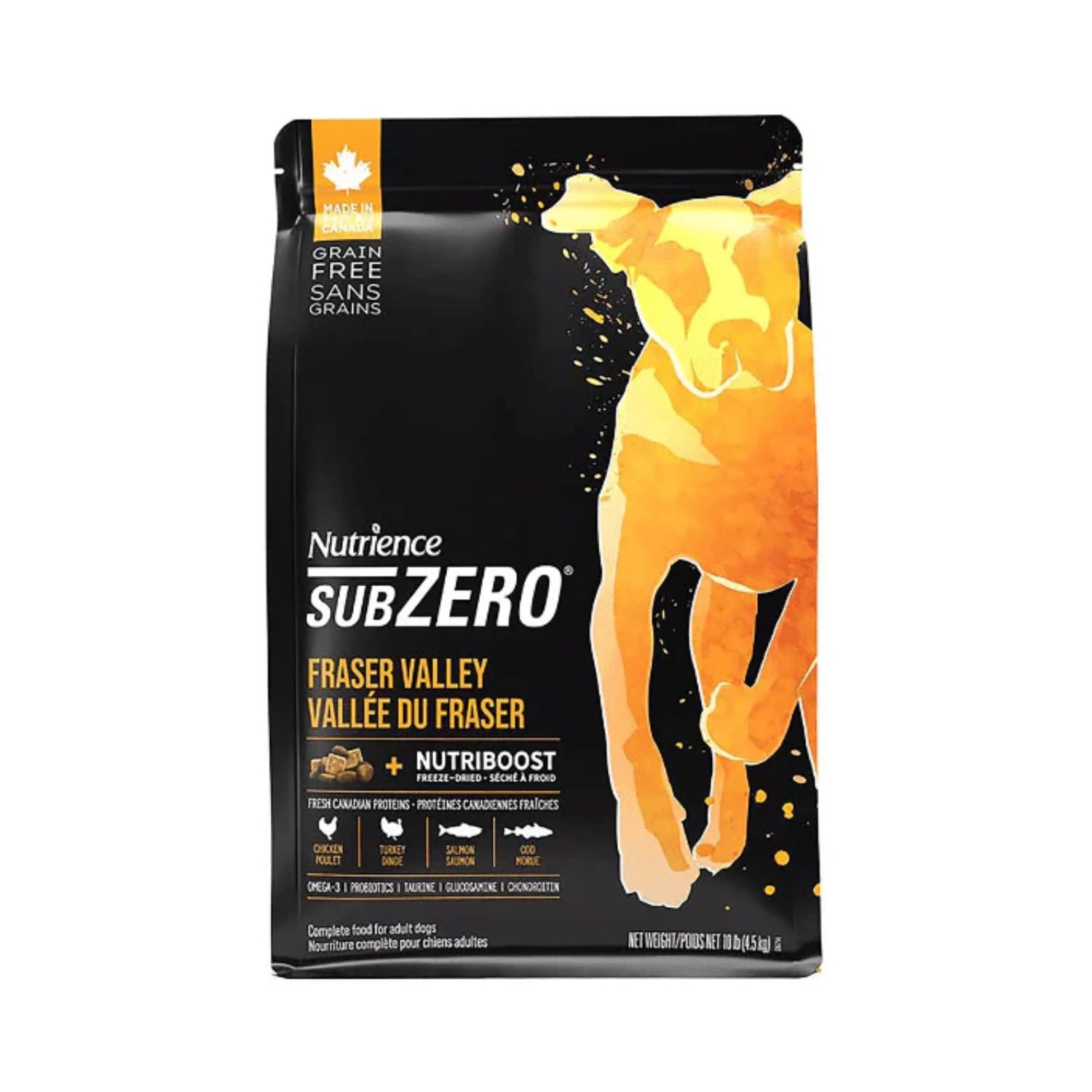 Nutrience SubZero Dog Food - Fraser Valley - 4.5 kg