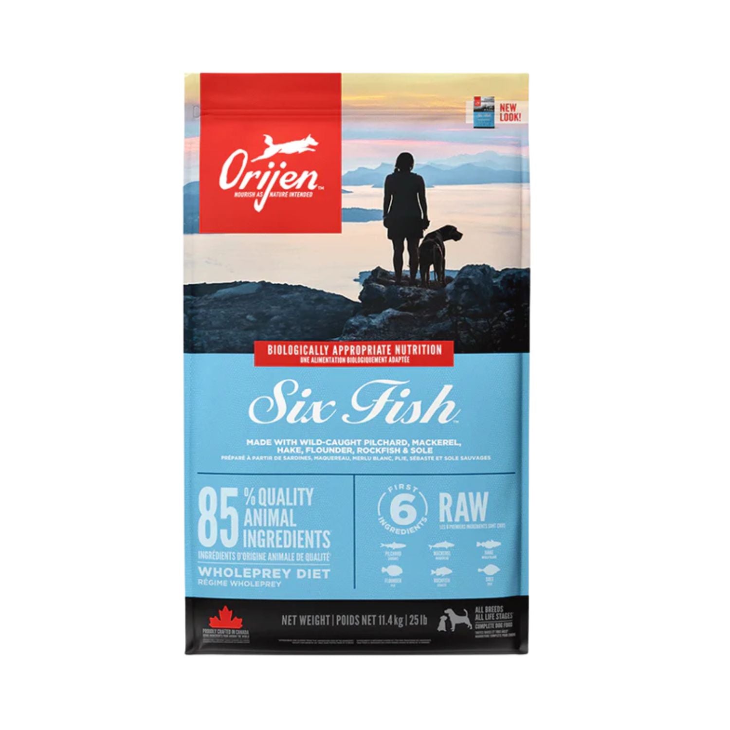 ORIJEN Dog Six Fish 11.4 kg