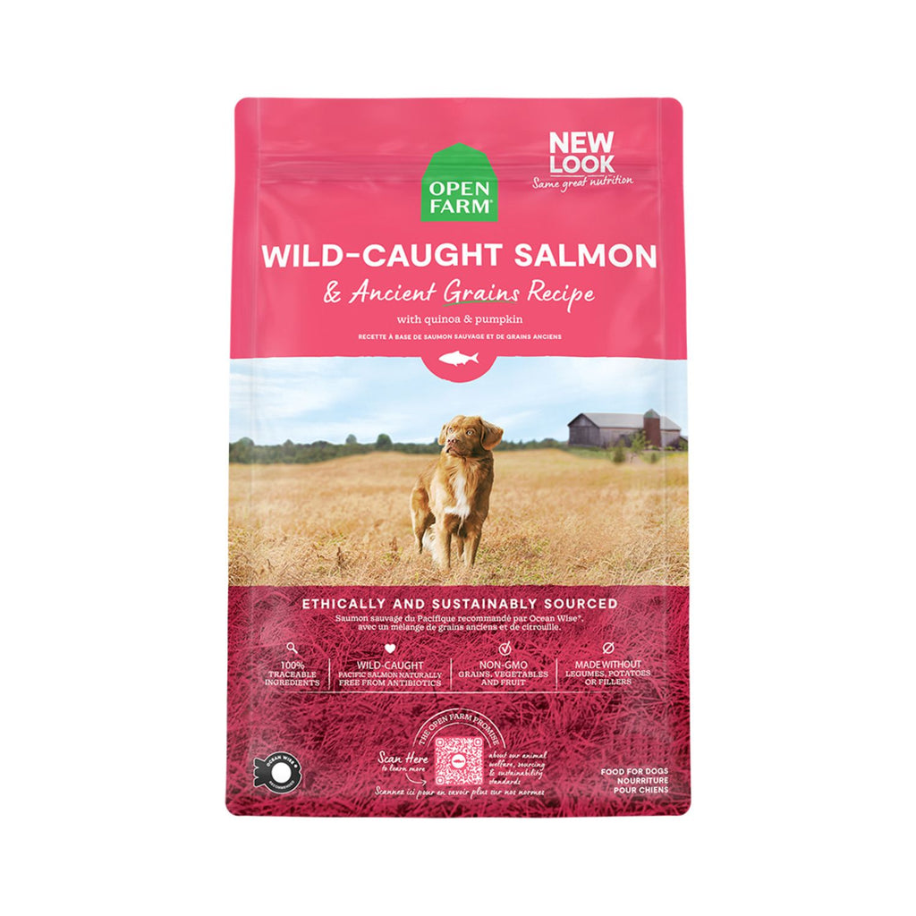 Open Farm Dog Ancient Grain Wild Salmon 22 lb