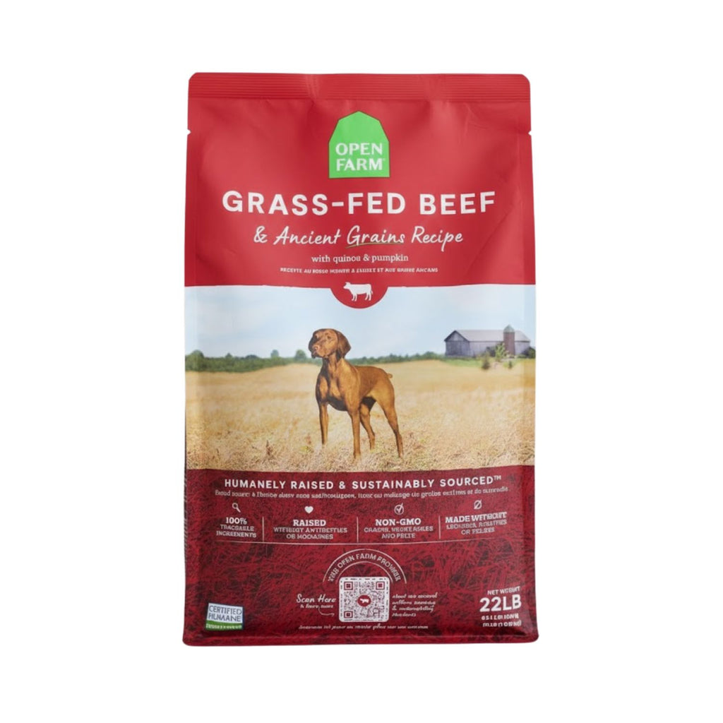 Open Farm Dog GF Grass-Fed Beef 22 lb