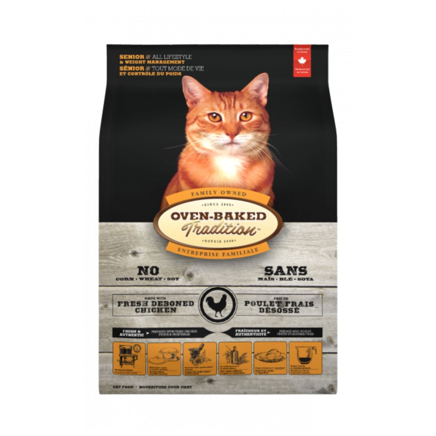 Oven-Baked Tradition Cat Adult Senior 5 lb