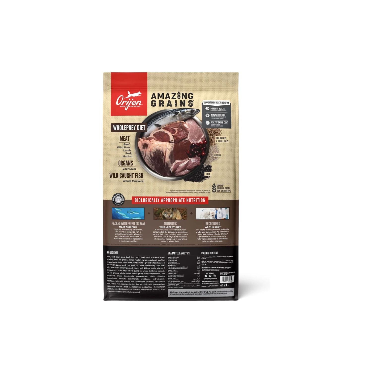 ORIJEN Dog Amazing Grains Regional Red 1.8 kg
