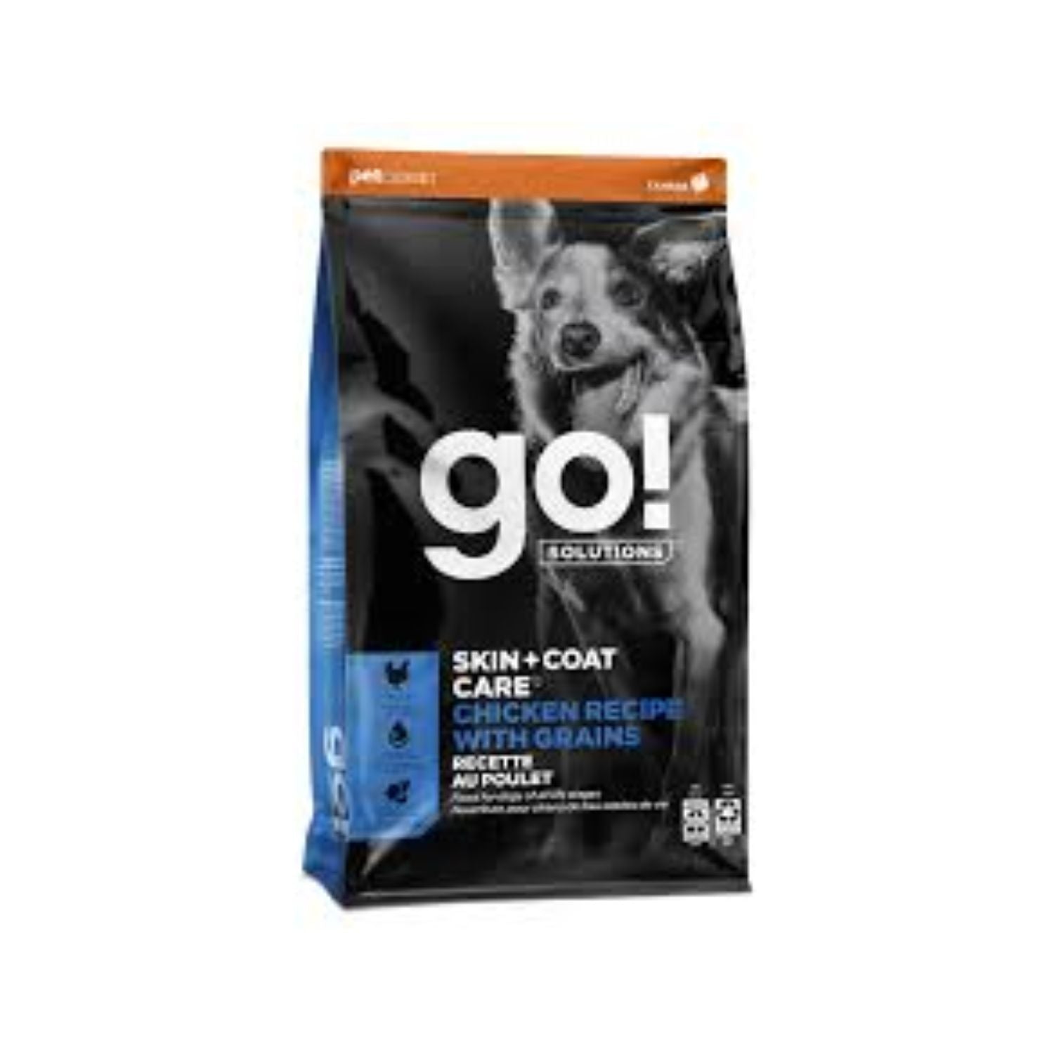 Petcurean Go! Solutions Skin + Coat Care Chicken Recipe Dog Food